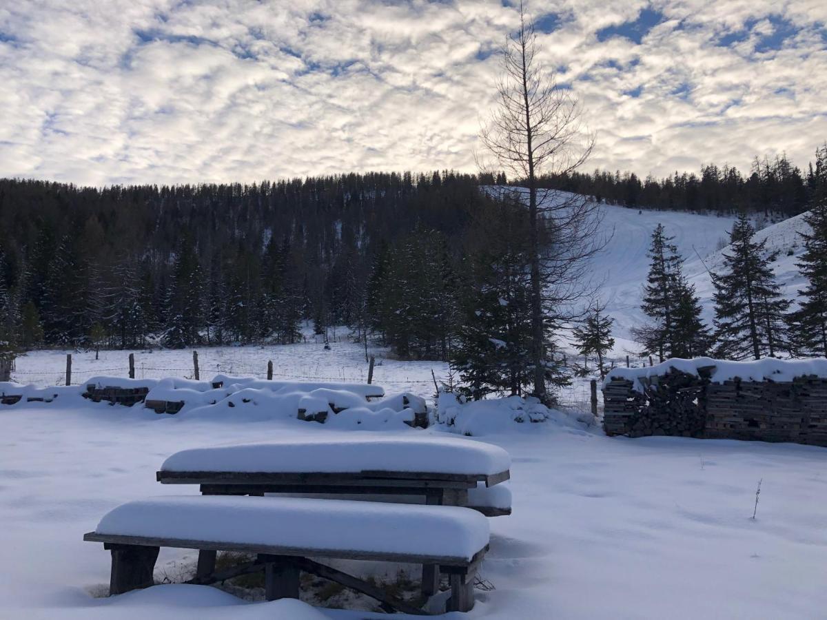 Marktlhuette Hochrindl Buitenkant foto
