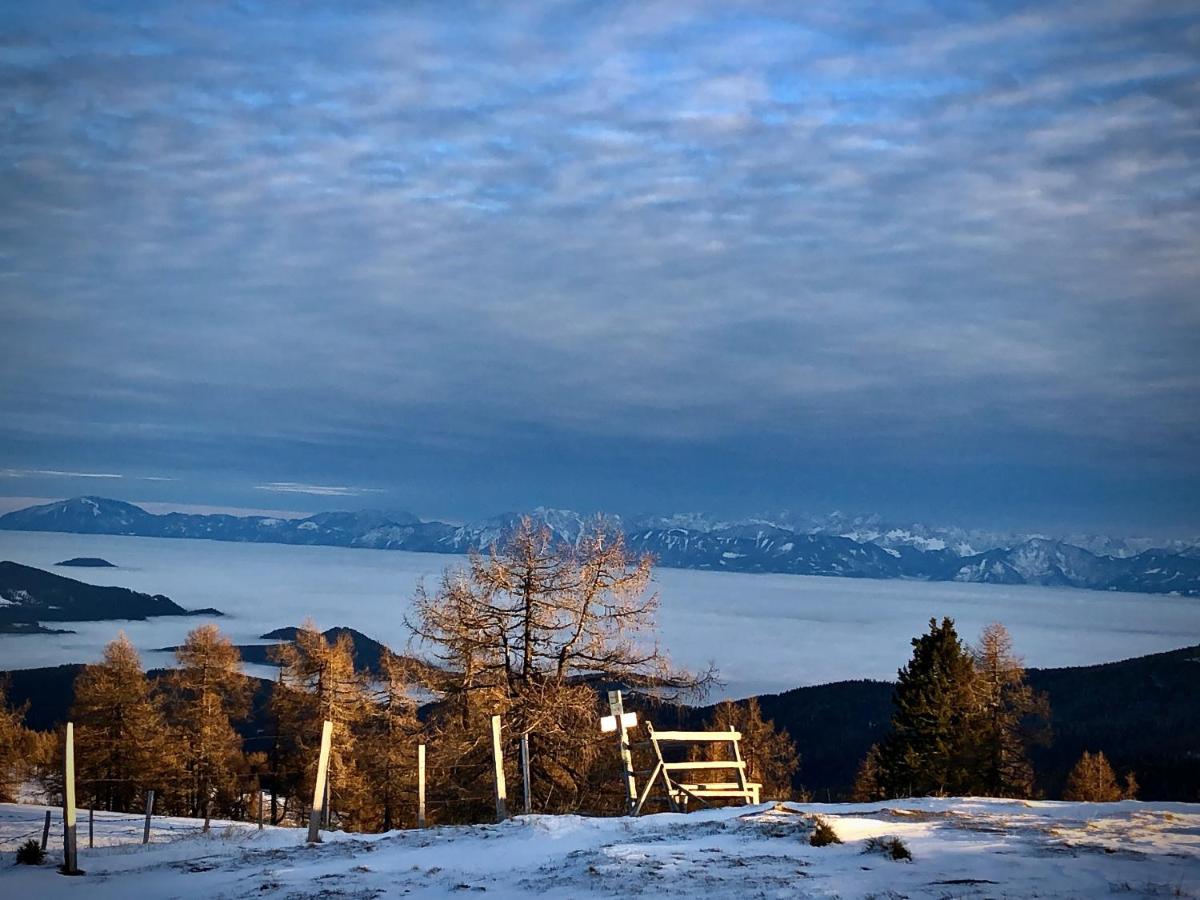 Marktlhuette Hochrindl Buitenkant foto