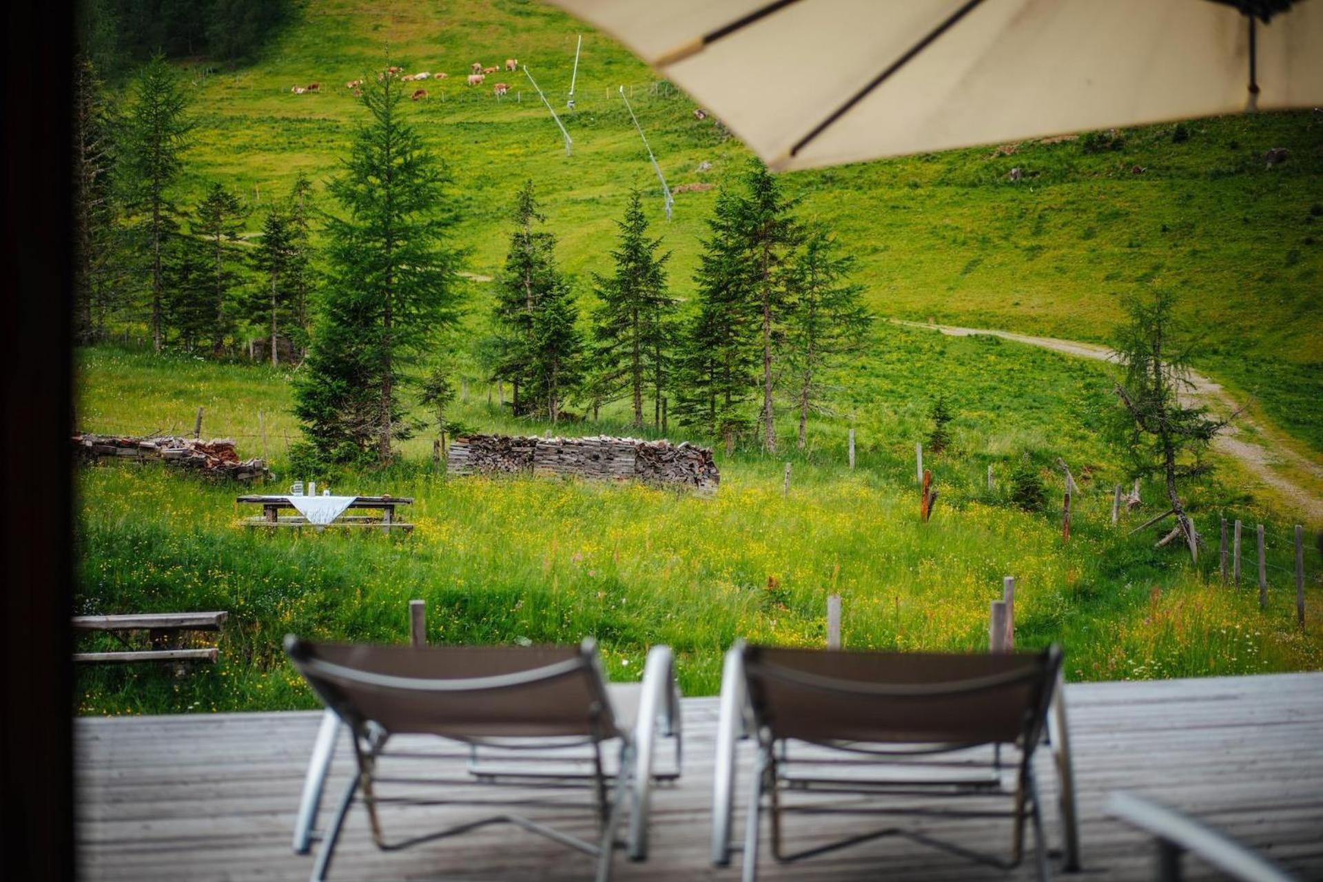 Marktlhuette Hochrindl Buitenkant foto