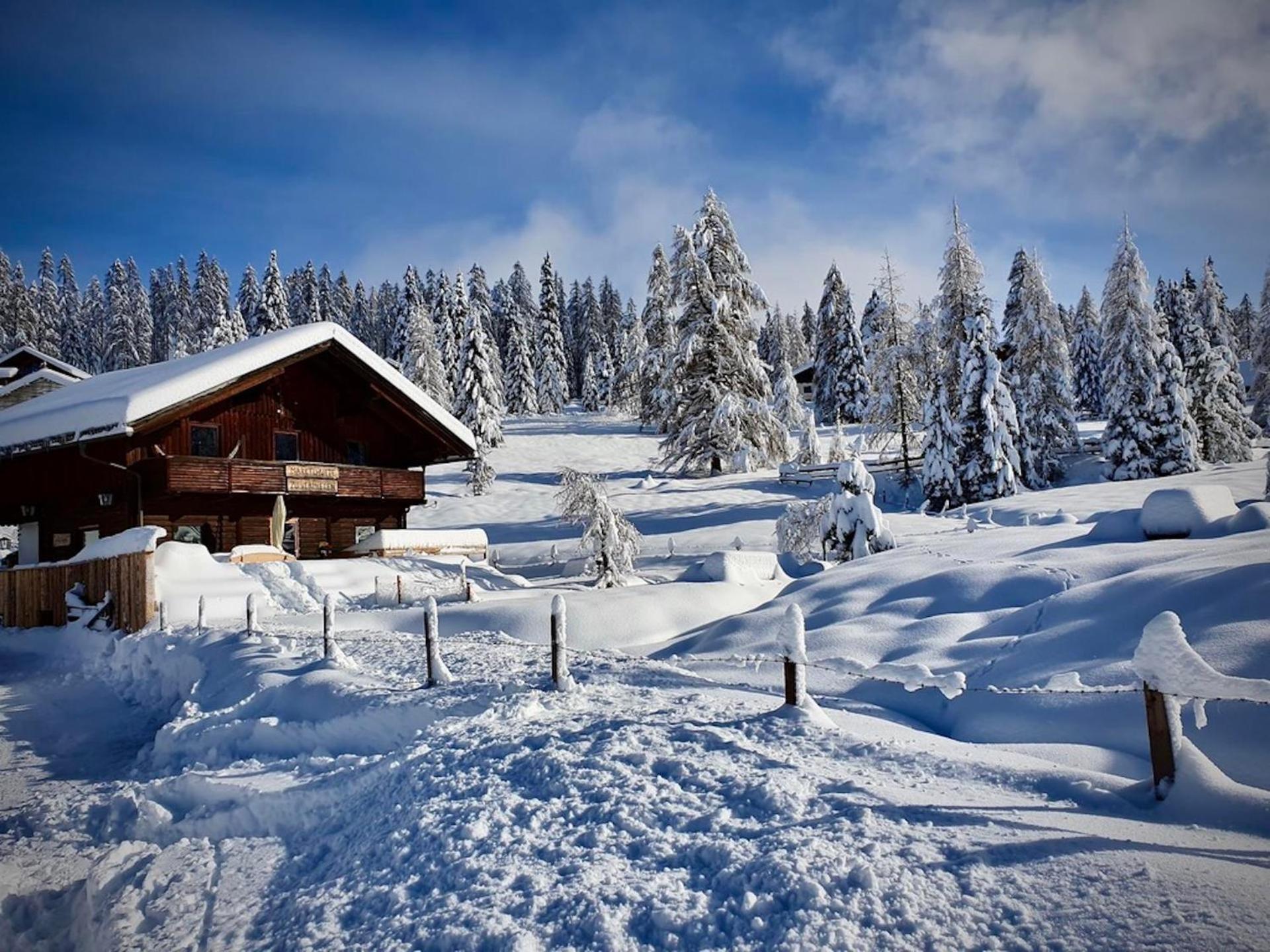 Marktlhuette Hochrindl Buitenkant foto