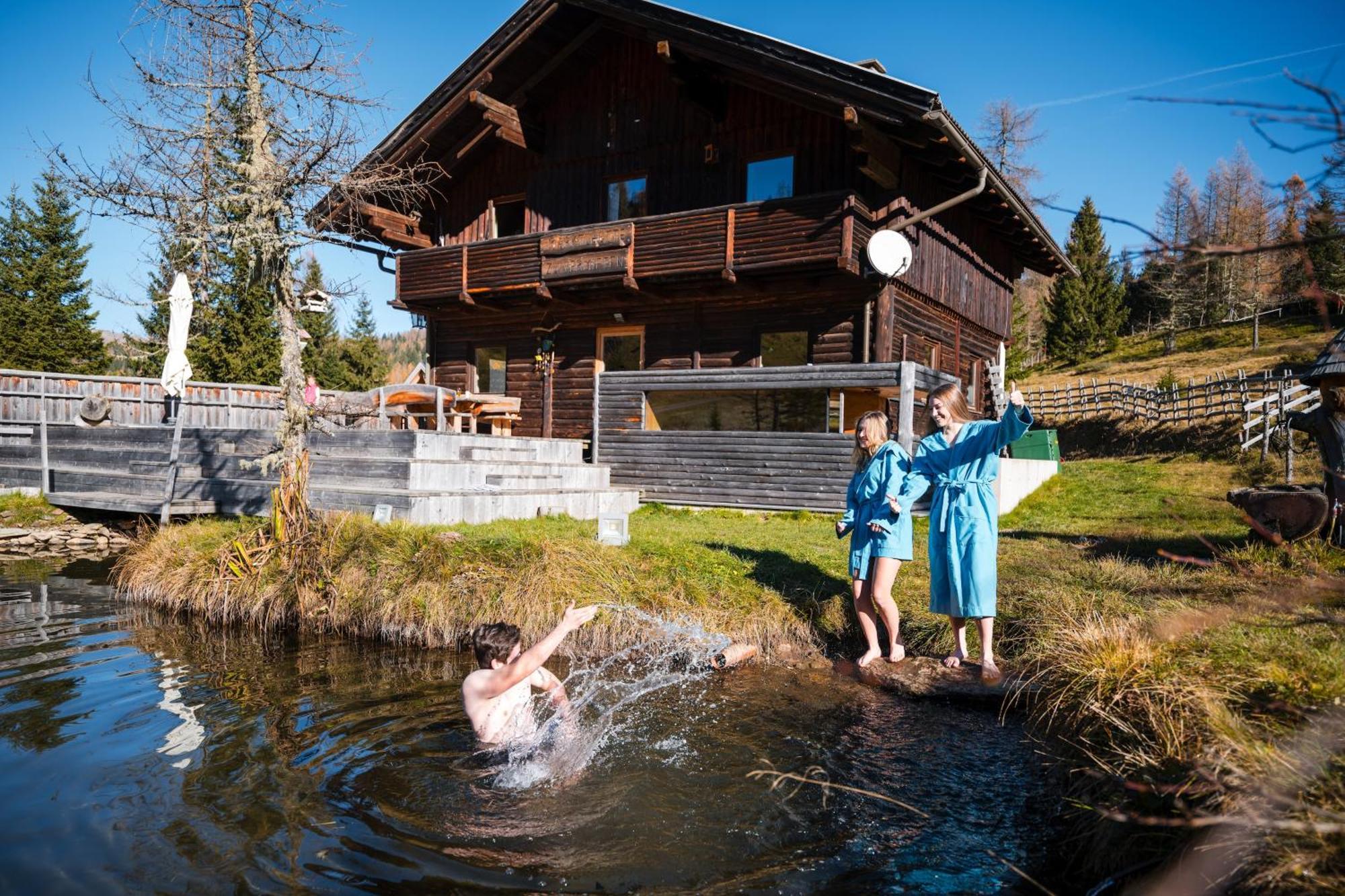Marktlhuette Hochrindl Buitenkant foto