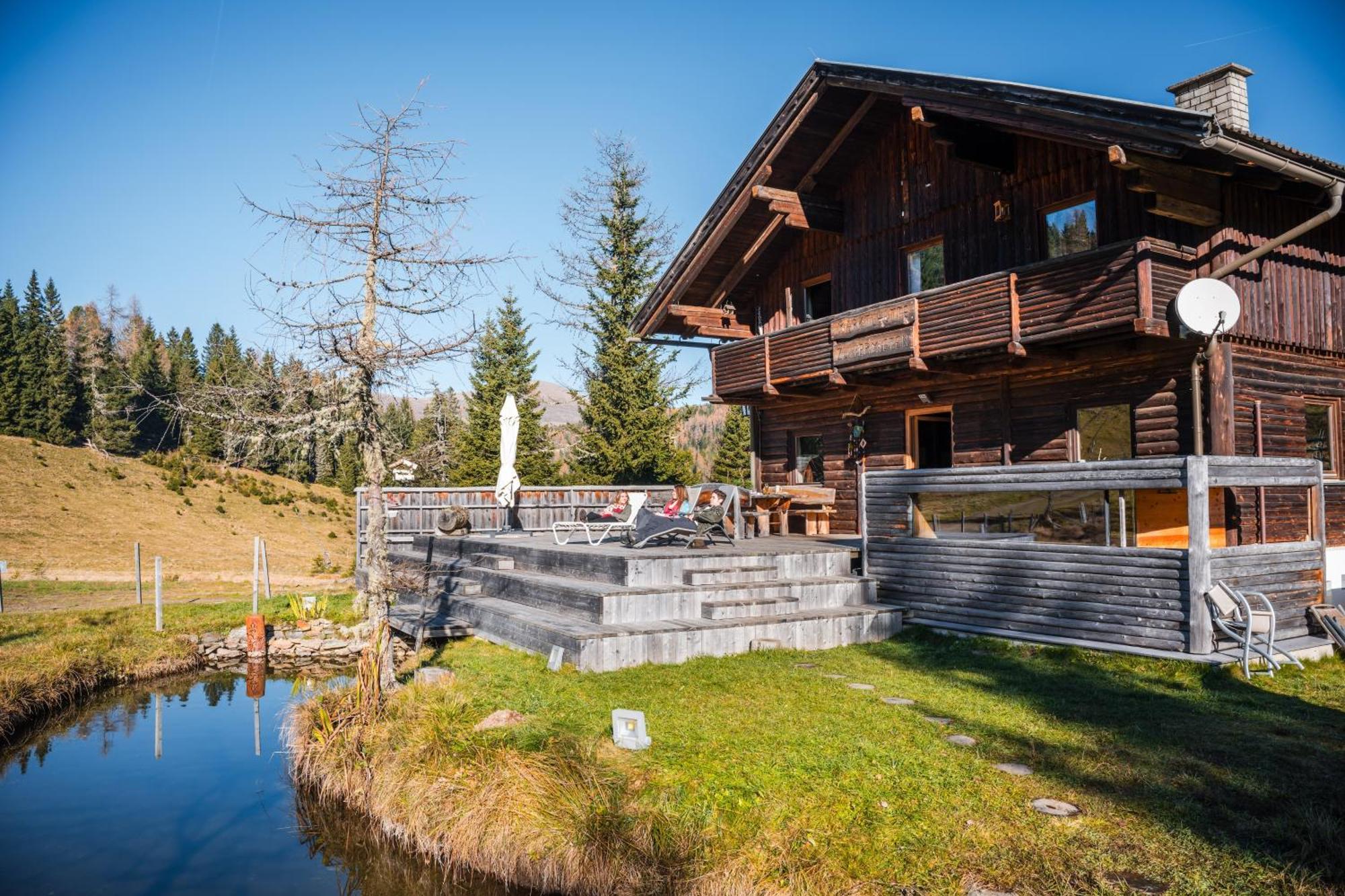 Marktlhuette Hochrindl Buitenkant foto