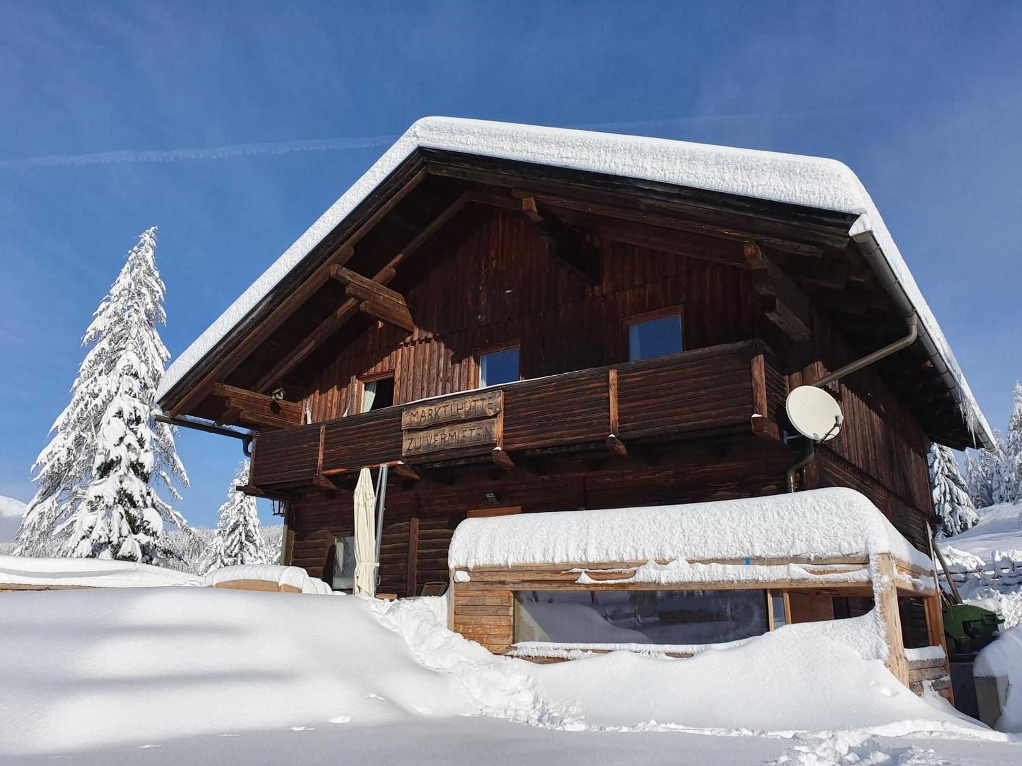 Marktlhuette Hochrindl Buitenkant foto
