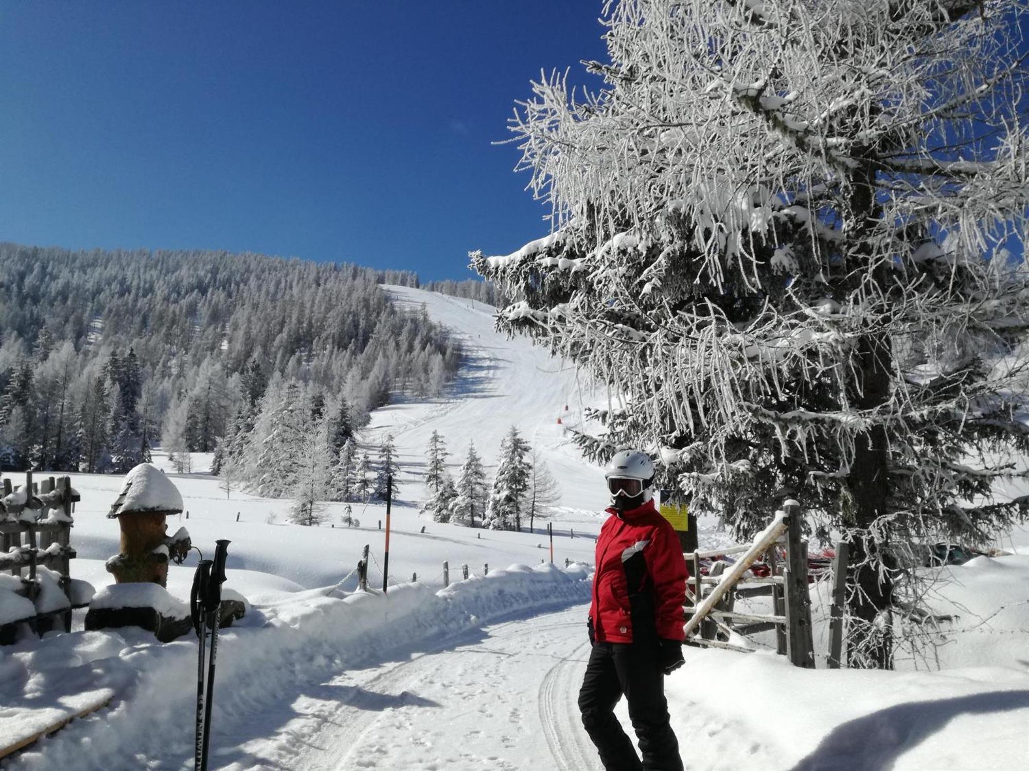 Marktlhuette Hochrindl Buitenkant foto